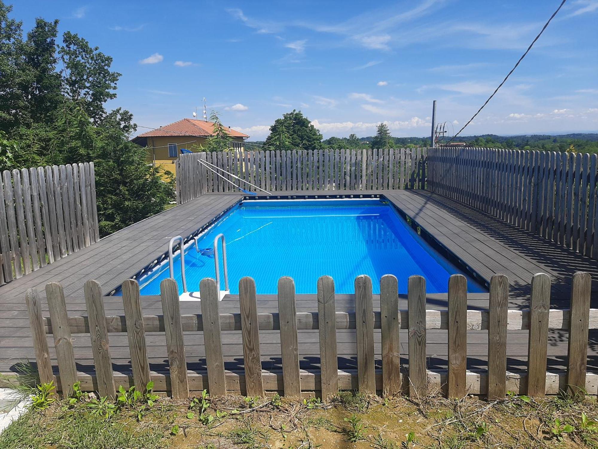 Cortazzone Cascina Teresina Monferrato Piscinaヴィラ エクステリア 写真